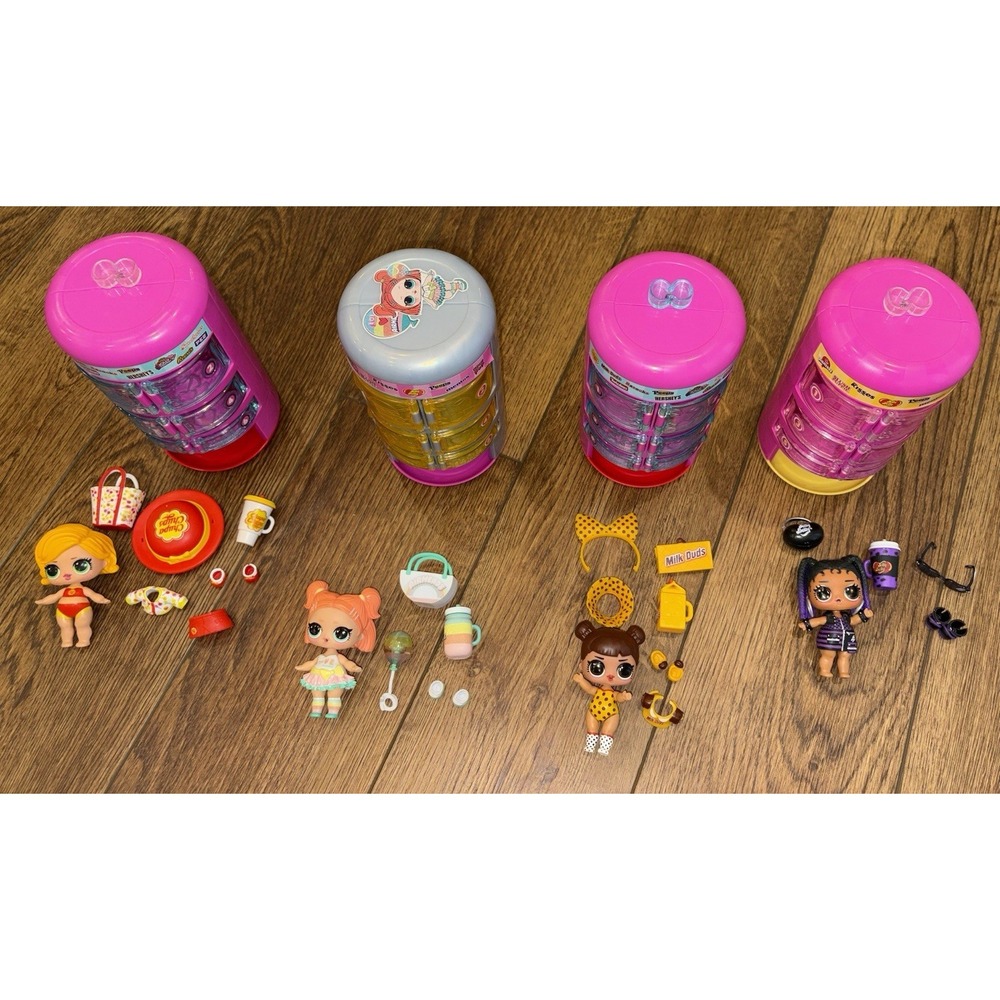 LOL Surprise Mini Sweets Dolls Licorice Jelly Belly Milk Dud Chupa Chups Airhead